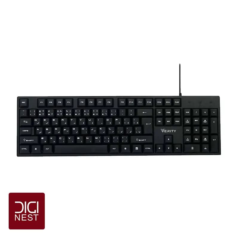 کیبورد سیمی وریتی V-KB6124 — تصویر ۳