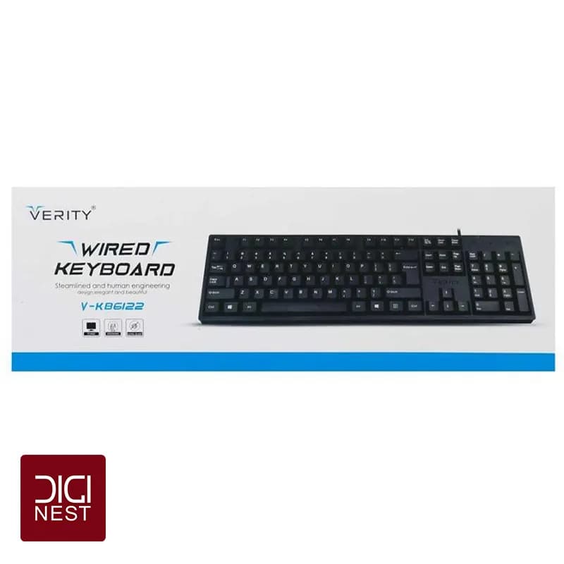 کیبورد سیمی وریتی V-KB6124 — تصویر ۲