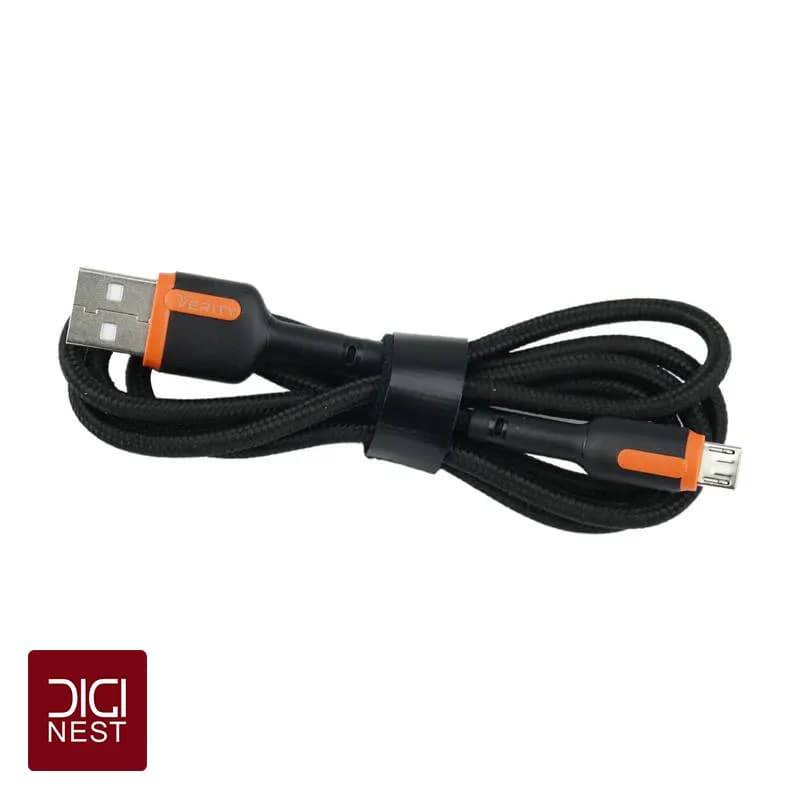 کابل میکرو یو اس بی فست شارژ وریتی Verity CB31420-A — تصویر ۴