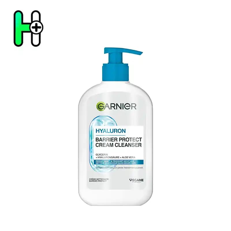 فیس‌واش کرمی گارنیر Garnier Barrier Protect Hyaluron