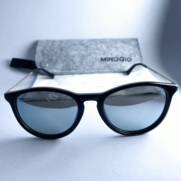 عینک اصلی و پولاریزه برند MINOQIO MQ9004 آبی