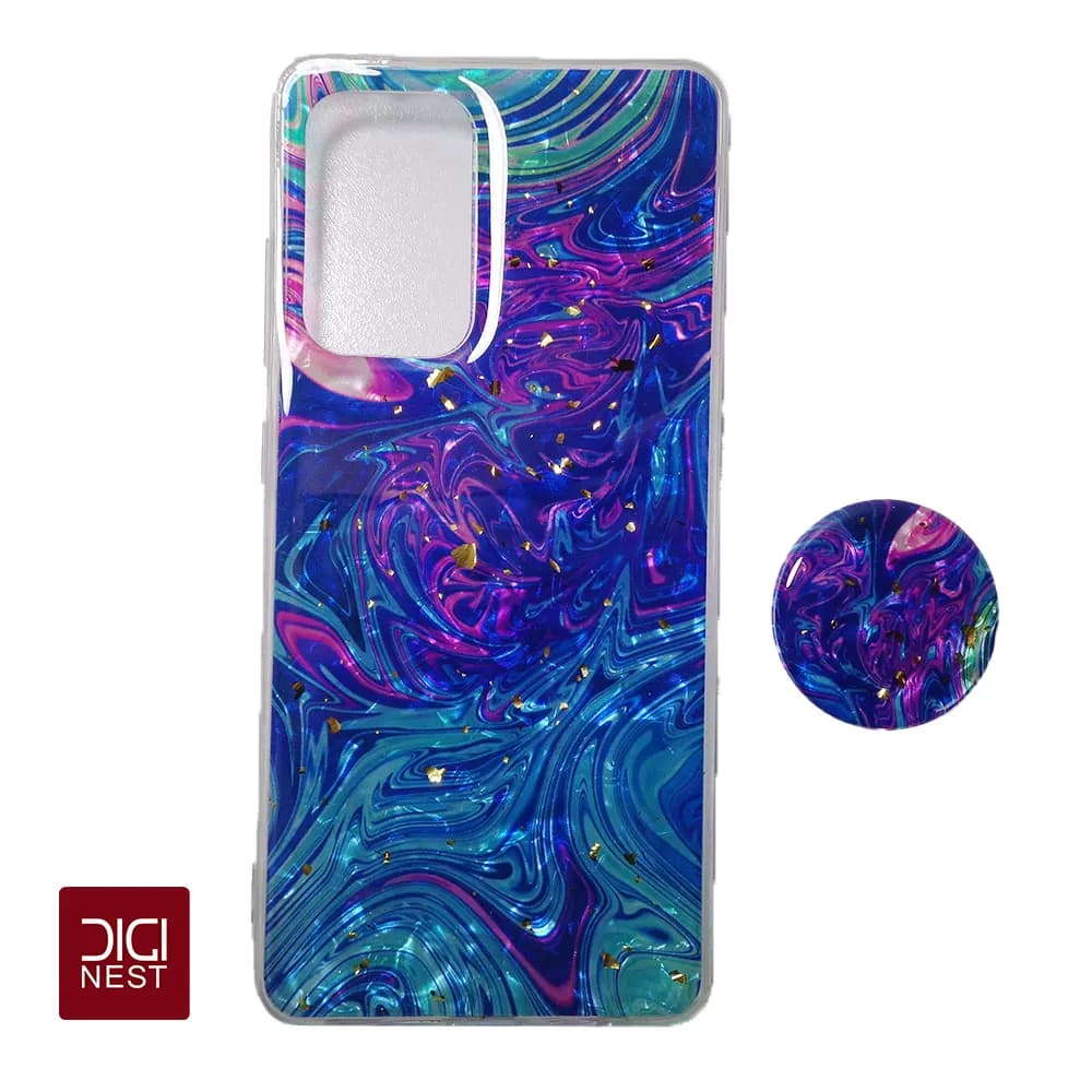 قاب ماربل پاپ سوکت دار گوشی موبایب سامسونگ samsung A52