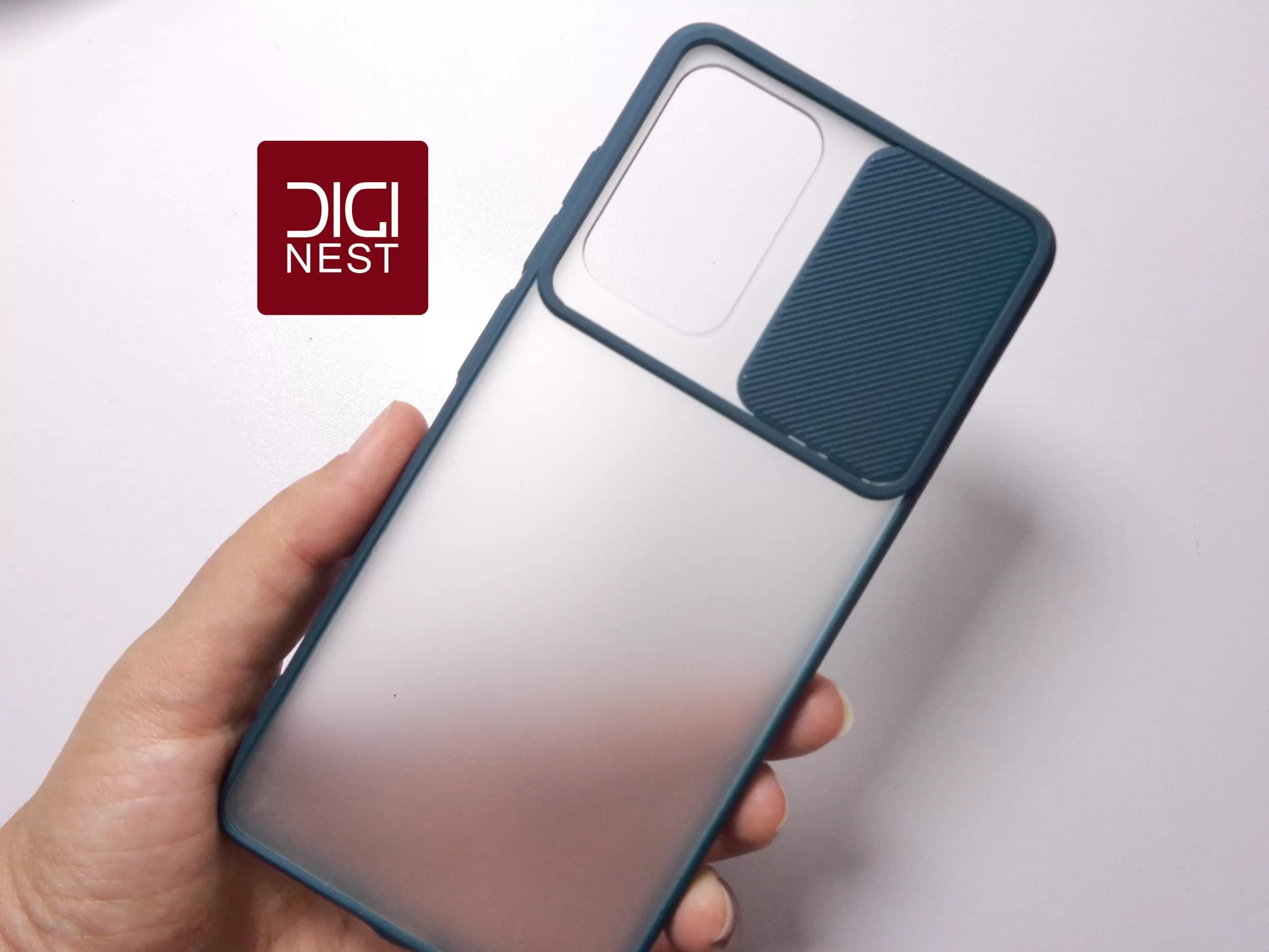 قاب درپوشدار دور سیلیکونی پشت مات گوشی موبایل سامسونگ samsung A52 — تصویر ۴