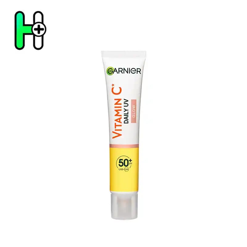 کرم روز روشن‌کننده ویتامین C با SPF 50+ گارنیر Garnier Vitamin C Daily UV Glow — تصویر ۲