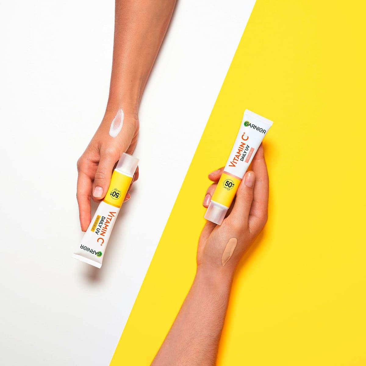 کرم روز روشن‌کننده ویتامین C با SPF 50+ گارنیر Garnier Vitamin C Daily UV Glow — تصویر ۴