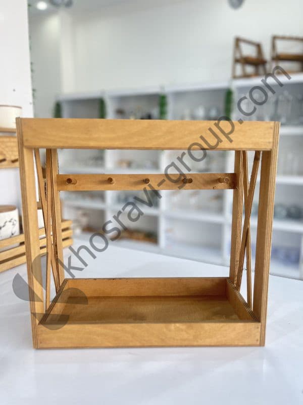 استند دوطبقه مستطیلی (آویزدار) — تصویر ۲