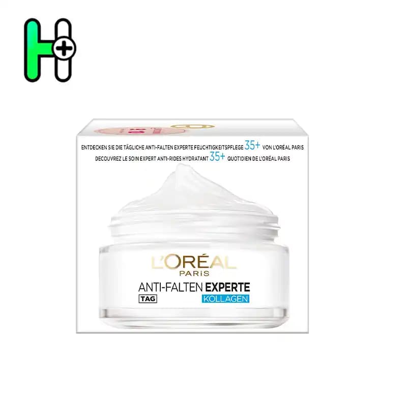 کرم ضدچروک و جوانساز 35 سال به بالا لورآل پاریس 35+L’Oréal Paris Anti-Falten Gesichtscreme Experte + — تصویر ۴