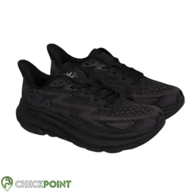 کفش رانینگ HOKA CLIFTON 9 TRIPLE BLACK WIDE