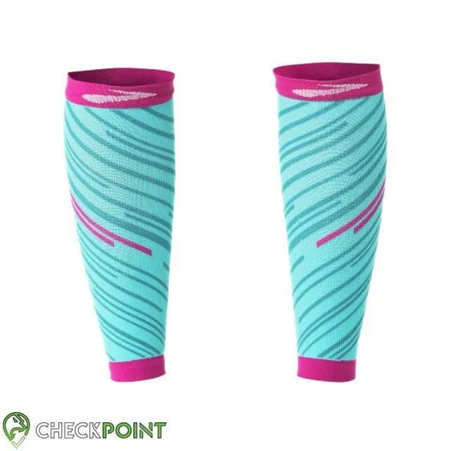 ساق پا رانینگ COMPRESSION BROOKS TURQUOISE/FUSHSIA — تصویر ۳