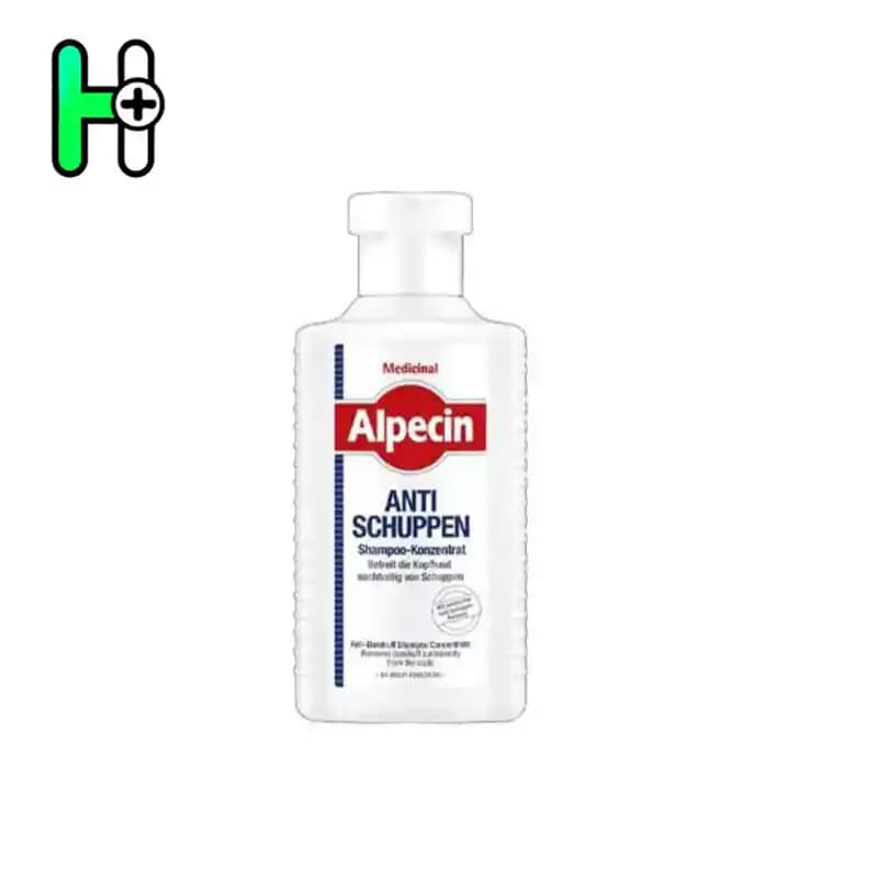 شامپو ضدشوره پاکسازی کامل پوست سر + تسکین خارش آلپسین Alpecin Anti-Schuppen