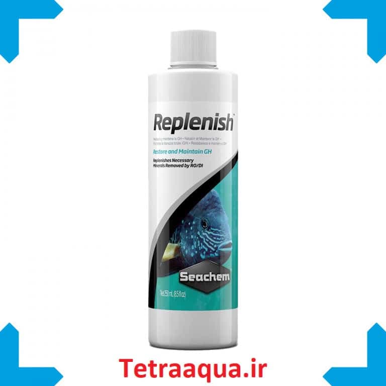 محلول افزایش دهنده GH آب آکواریوم 500 میل Seachem Replenish