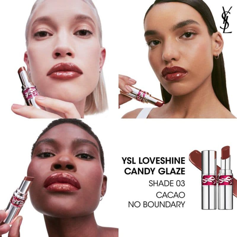 لیپ گلاس بالم لب ایوسن لورن YSL LOVESHINE CANDY GLAZE — تصویر ۳
