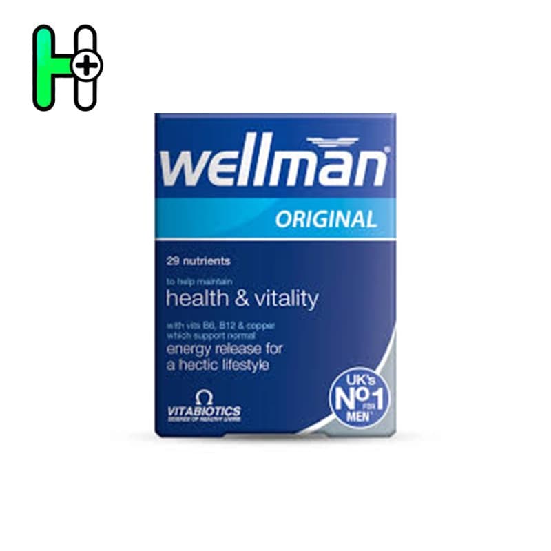 مولتی‌ویتامین تخصصی آقایان ول من Vitabiotics Wellman Original