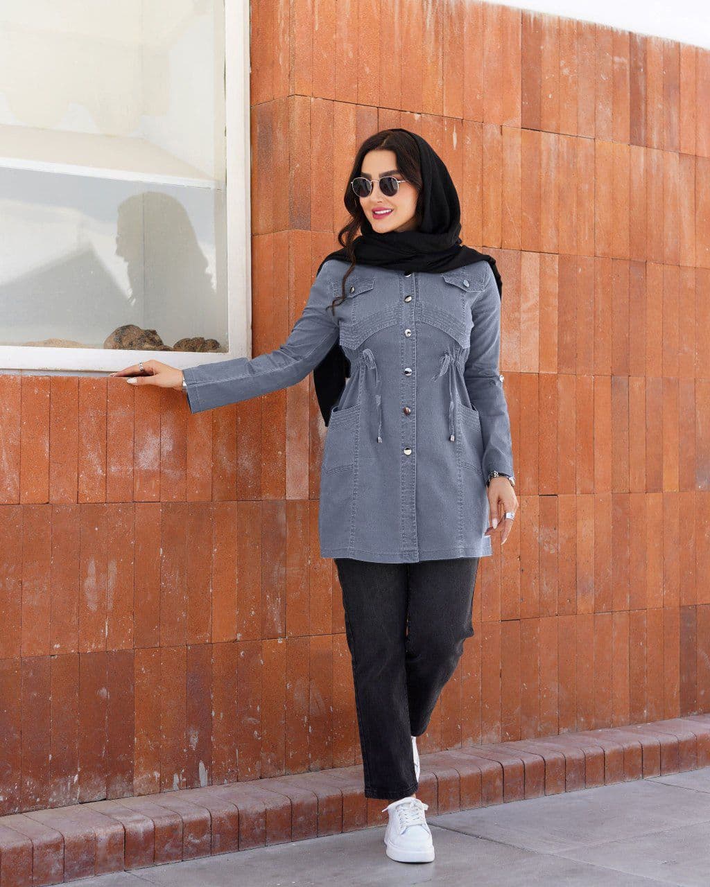 مانتو مدل آرشین زنانه (ضمانت اصالت)ارسال رایگان — تصویر ۳