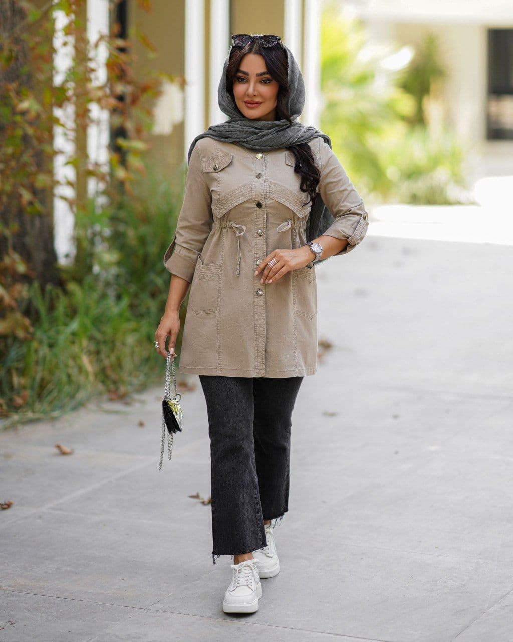 مانتو مدل آرشین زنانه (ضمانت اصالت)ارسال رایگان