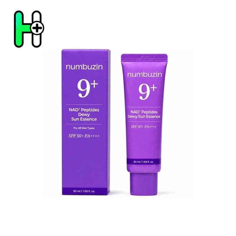 کرم ضد آفتاب سوپر دیفنس شماره 9 نامبوزین Numbuzin No.9 NAD+ Bio Lifting Sil Full Face Mask SPF50+ PA++++ 50ml — تصویر ۲