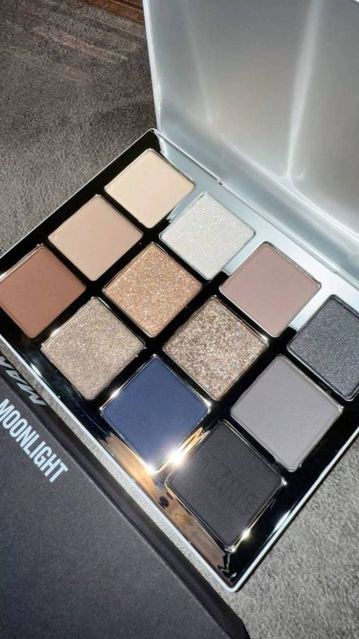 پالت سایه چشم الهام گرفته از مهتاب میکاپ بای ماریو|Ethereal Eyes Eyeshadow Palette: Moonlight — تصویر ۲