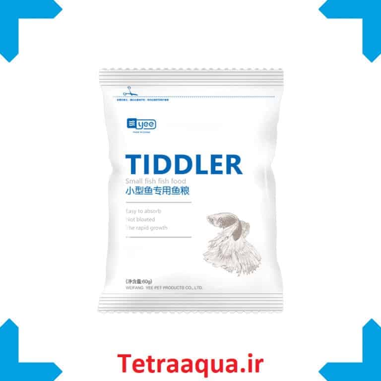 غذا ماهی گیاهخوار yee TIDDLER 60g YYY-120