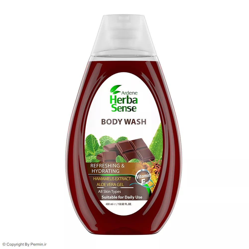 شامپو بدن آردن هرباسنس مدل REFRESHING and HYDRATING حجم 400 میلی لیتر — تصویر ۶