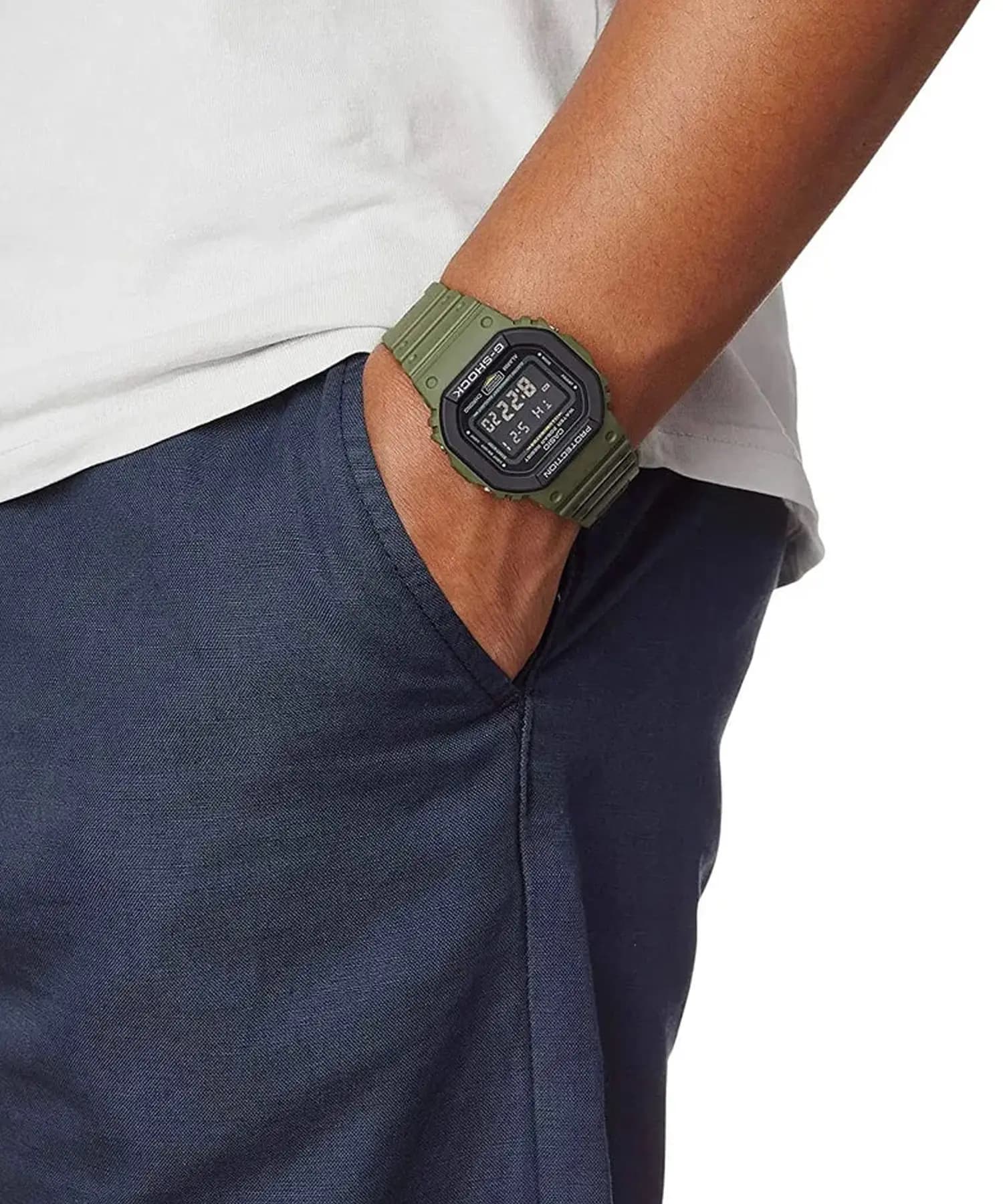 ساعت کاسیو جیشاک مدل CASIO DW-5610SU-3DR — تصویر ۶