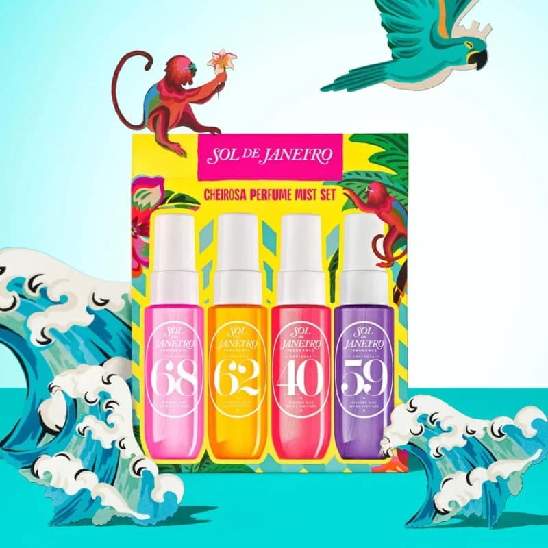 پک میست برزیلی از برند سول د ژانیرو Sol de Janeiro Cheirosa Perfume Mist Set — تصویر ۴