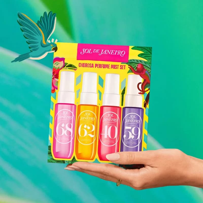 پک میست برزیلی از برند سول د ژانیرو Sol de Janeiro Cheirosa Perfume Mist Set — تصویر ۲