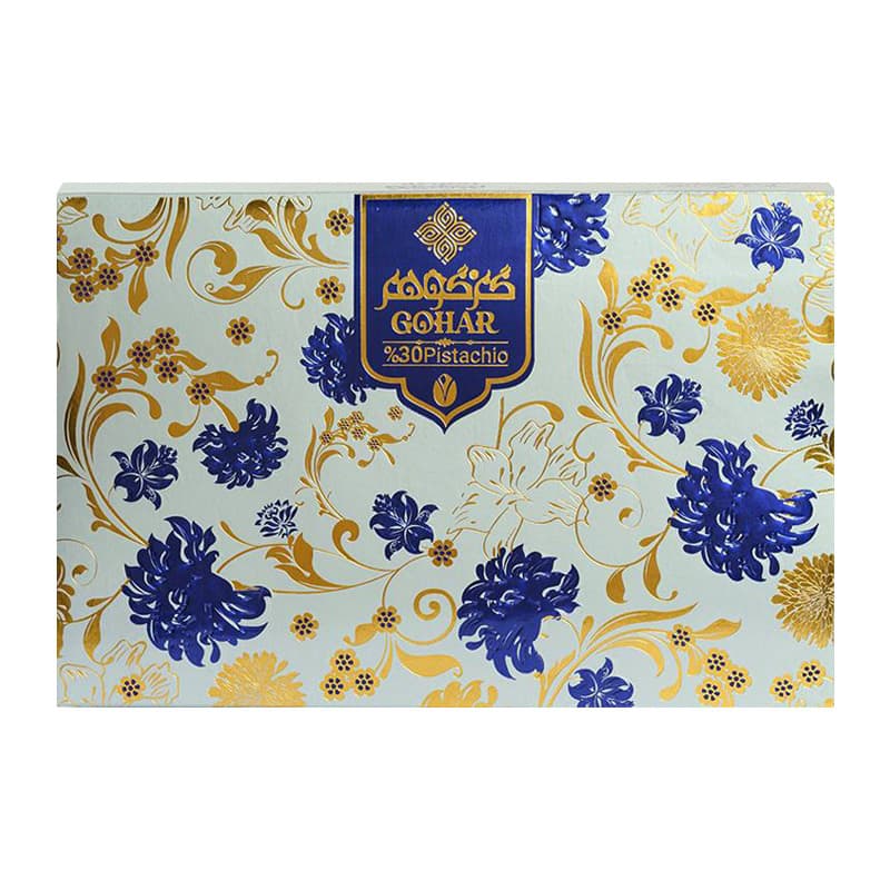 گز گوهر لقمه ترنجبینی ۳۰ درصد پسته ۲۰۰ گرمی