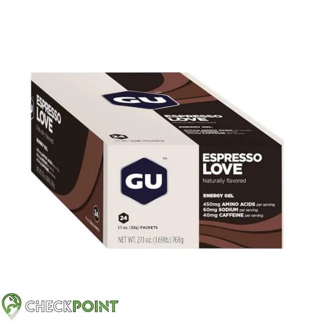 پاور ژل ESPRESSO LOVE GU + کافیین — تصویر ۳