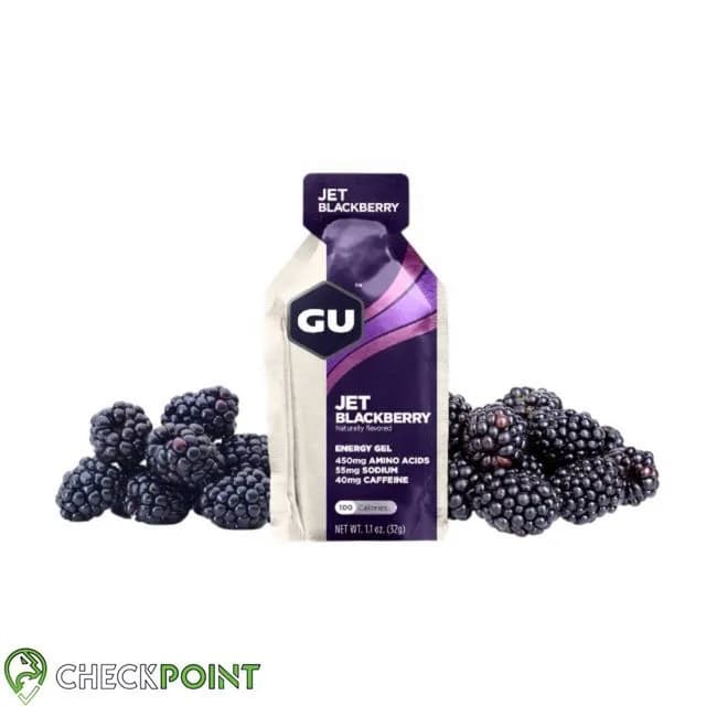 پاور ژل JET BLACKBERRY GU + کافیین — تصویر ۳