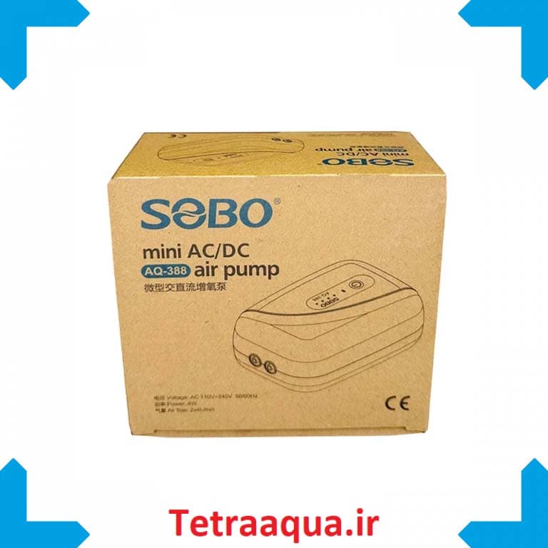 پمپ هوا شارژی سوبو SOBO AQ-388