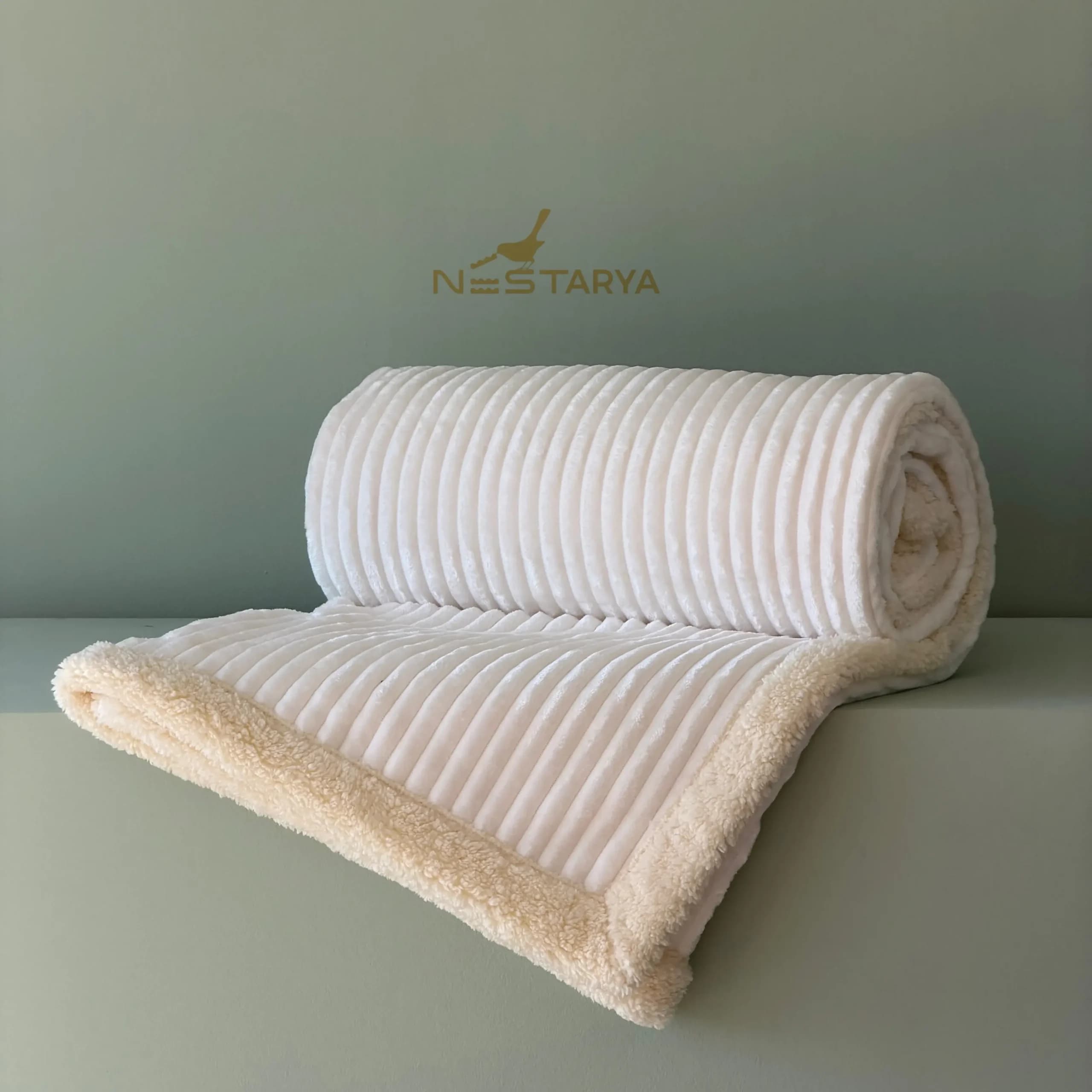 پتو یکنفره تدی برند Nest — تصویر ۲
