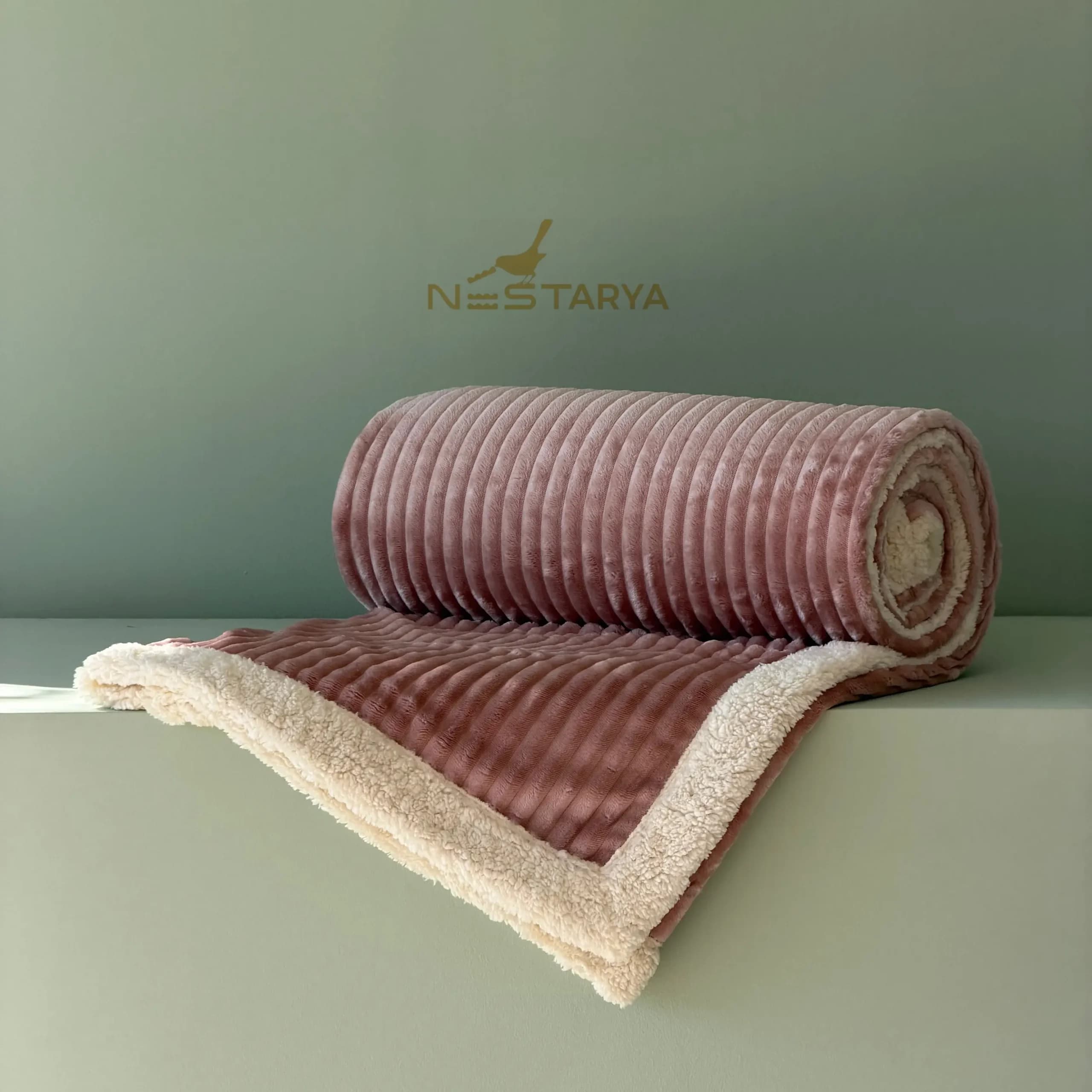 پتو یکنفره تدی برند Nest — تصویر ۵