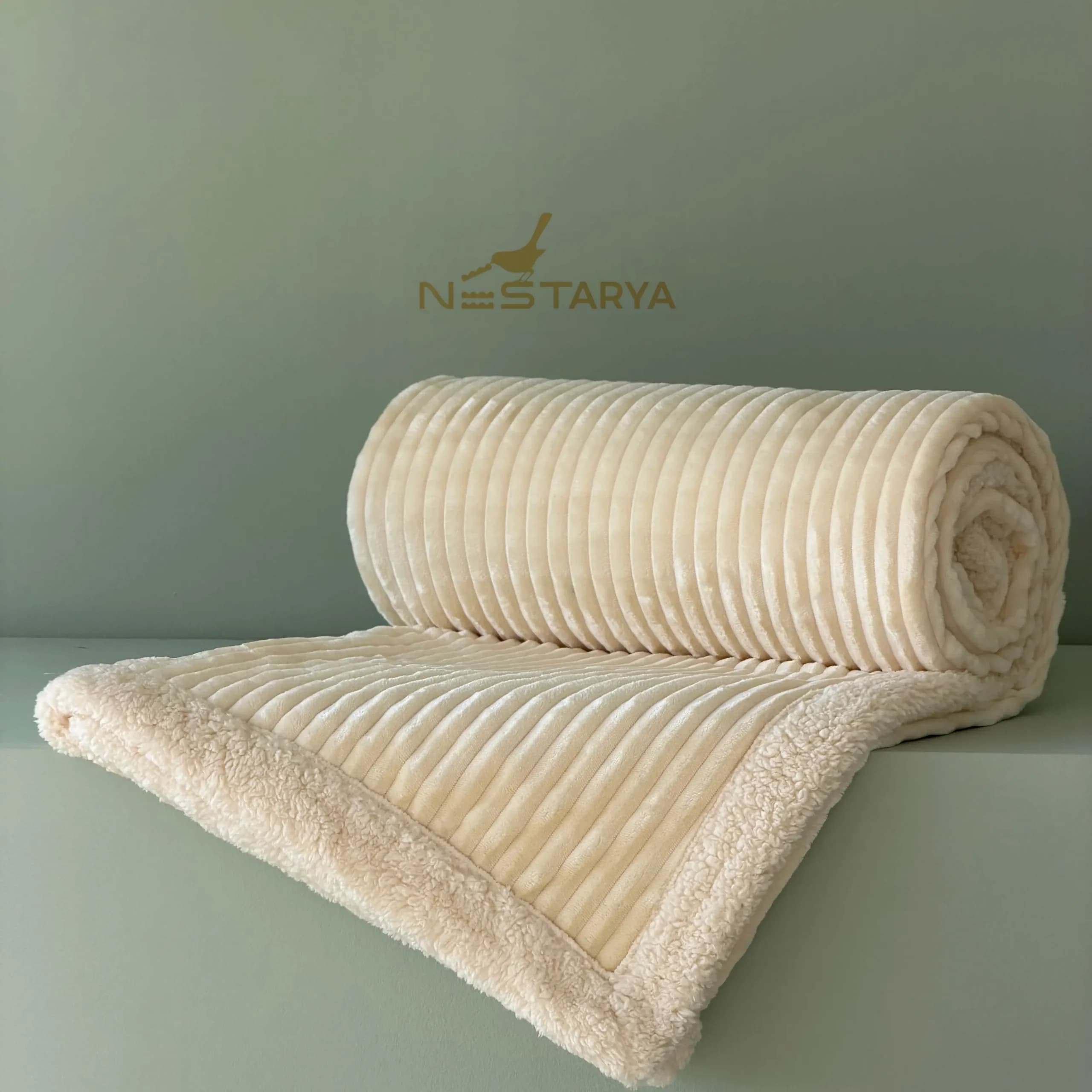 پتو یکنفره تدی برند Nest — تصویر ۶