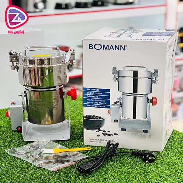آسیاب صنعتی بومن ۴۰۰گرم مدل KSW 6502 CB Bomann — تصویر ۲