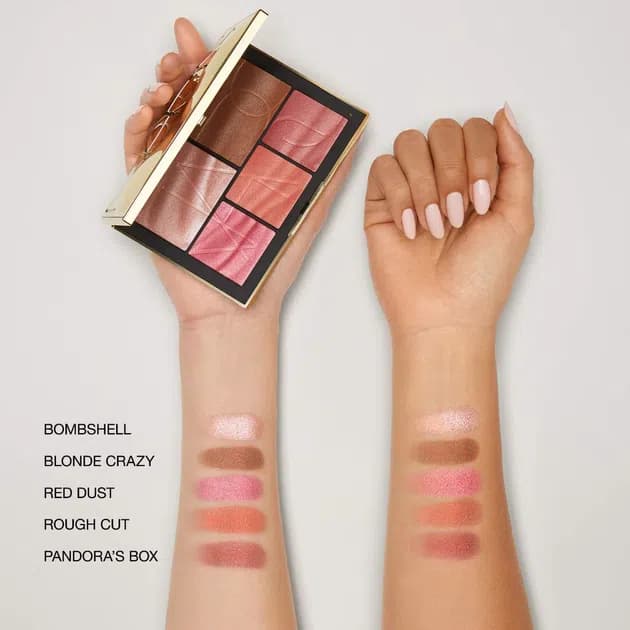 پالت سایه چشم و گونه نارس NARS Pure Luxury Light Reflecting Face & Eye Palette — تصویر ۳