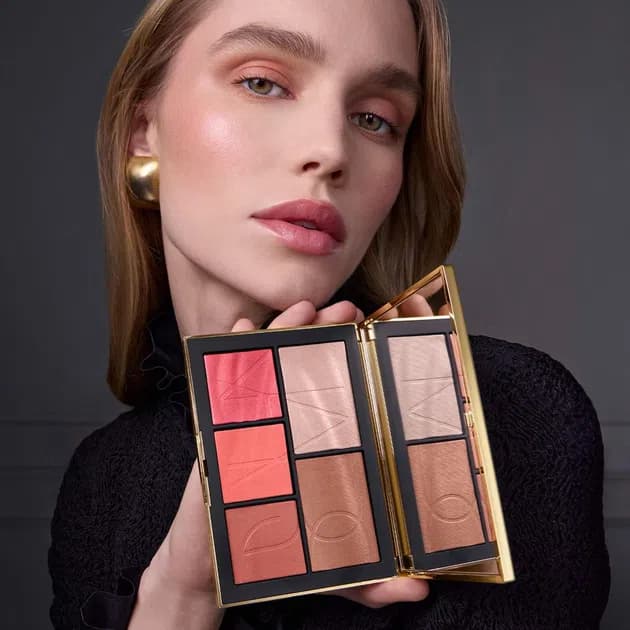 پالت سایه چشم و گونه نارس NARS Pure Luxury Light Reflecting Face & Eye Palette — تصویر ۲