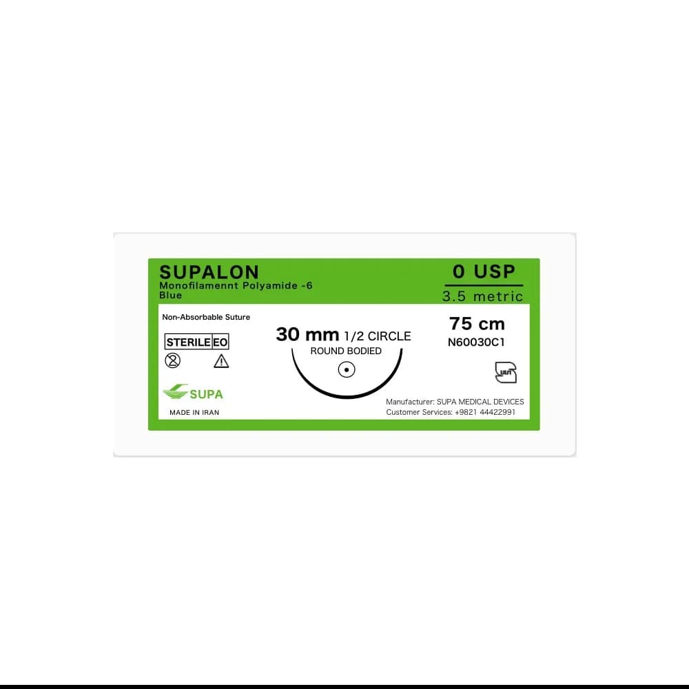 سوپا- نخ بخیه نایلون صفر (supalon)