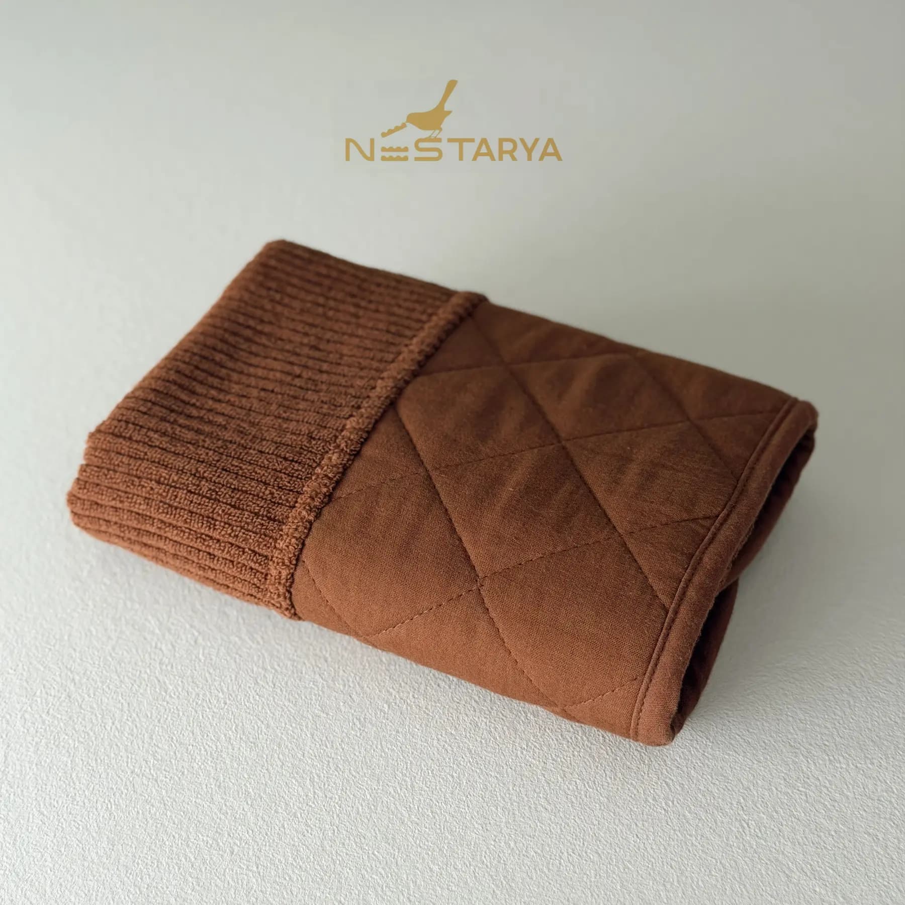 حوله دست و صورت Huma برند ecocotton سایز 90*50 — تصویر ۲