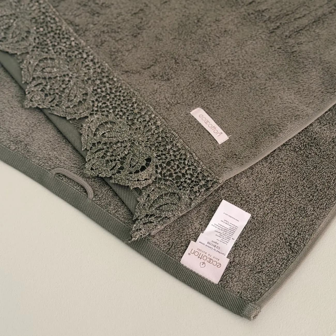 حوله حمام Alicia برند ecocotton سایز 150*80 — تصویر ۲