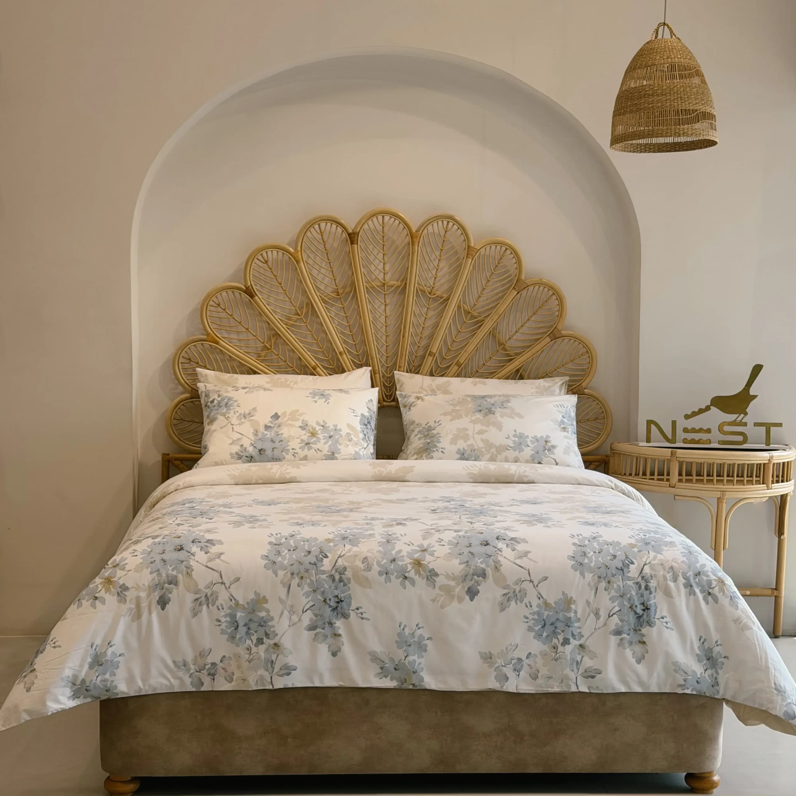 سرویس ملحفه Nalya دونفره کینگ سایز برند Nest