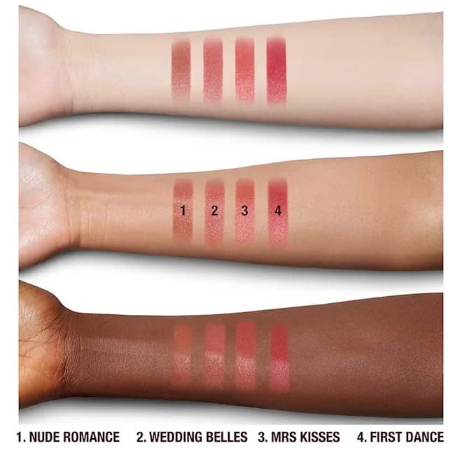 رژلب شارلوت تیلبری رنگ WEDDING BELLES فولسایز 3.5gr — تصویر ۲