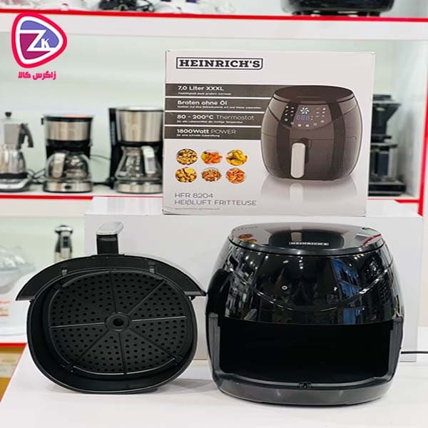 سرخ کن رژیمی هنریچ ۷ لیتری مدل HFR-8204 — تصویر ۲