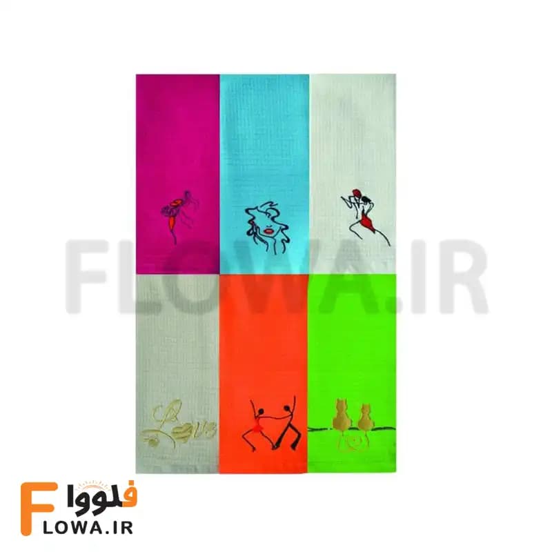 دستمال آشپزخانه نانو کتان بیز Biz