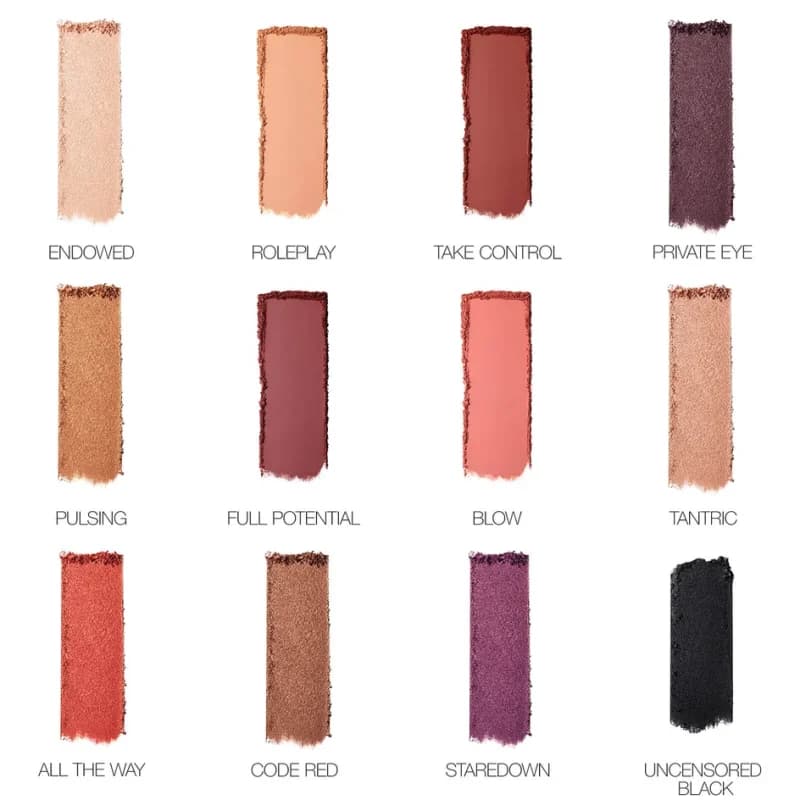 پالت سایه چشم 12 عددی مدل اکستریم افکتس نارس Nars Extreme Effects Eyeshadow Palette — تصویر ۵