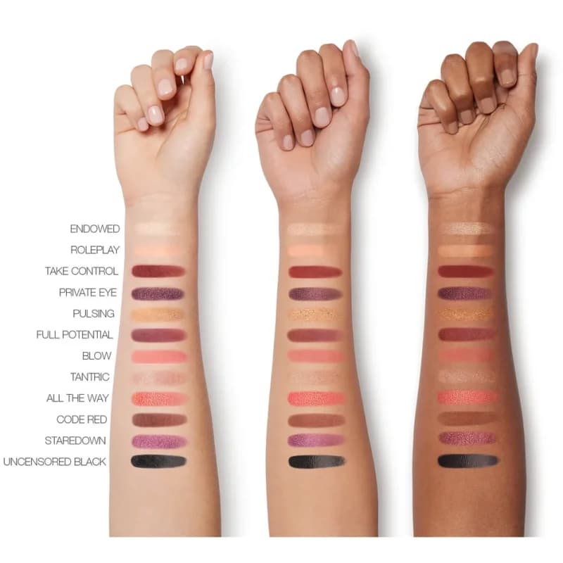 پالت سایه چشم 12 عددی مدل اکستریم افکتس نارس Nars Extreme Effects Eyeshadow Palette — تصویر ۳