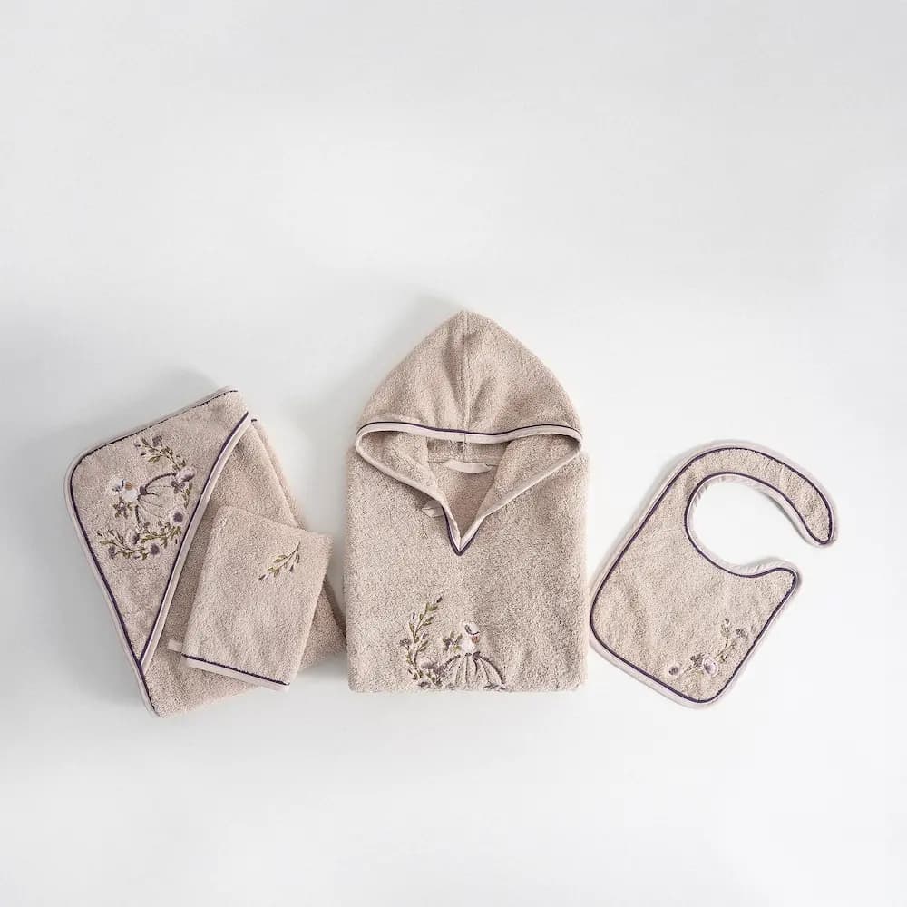 حوله 4 تکه نوزادی Ilay برند ecocotton — تصویر ۲