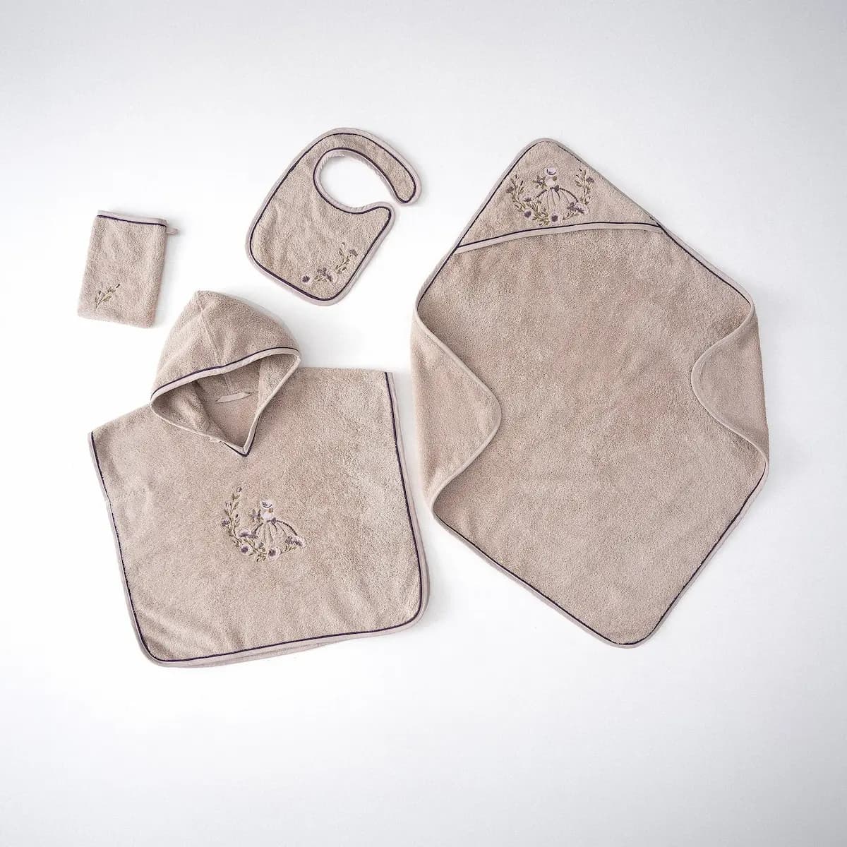 حوله 4 تکه نوزادی Ilay برند ecocotton