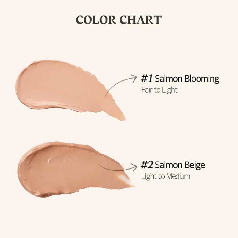 کانسیلر درمانی کرمی سالمون روشن کننده اسکین فود SKINFOOD salmon darkcircle Concealer Cream — تصویر ۶