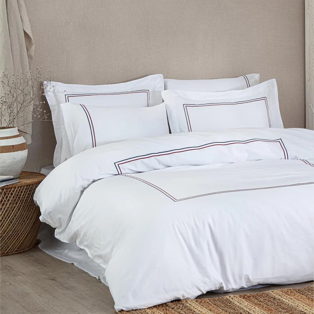 سرویس ملحفه Line دونفره برند ecocotton