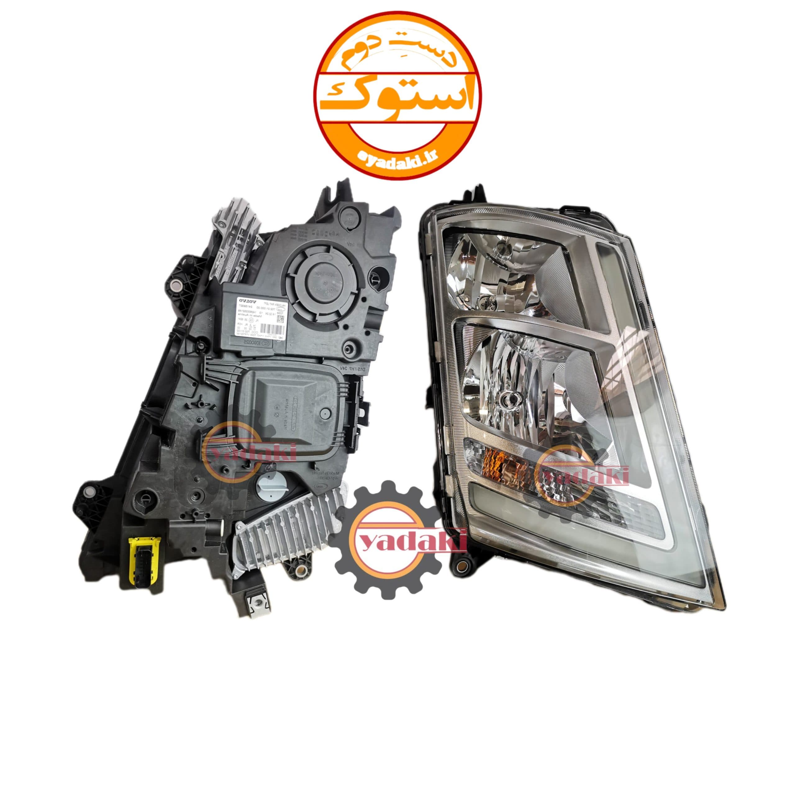 بلوری چراغ FM4 FH500 استوک اصلی راست